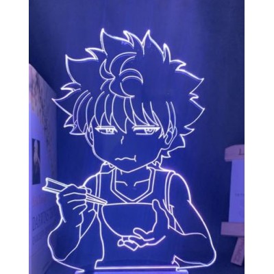 Luminária em Acrílico Hunter x Hunter 03 Killua